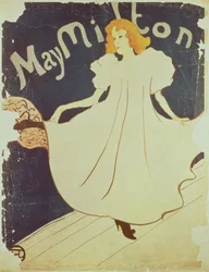 May Milton, Francia, 1895